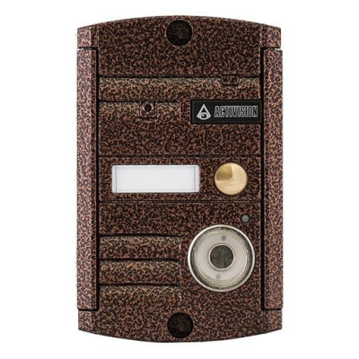 Вызывная видеопанель Activision AVP-451 (PAL) TM Медь.